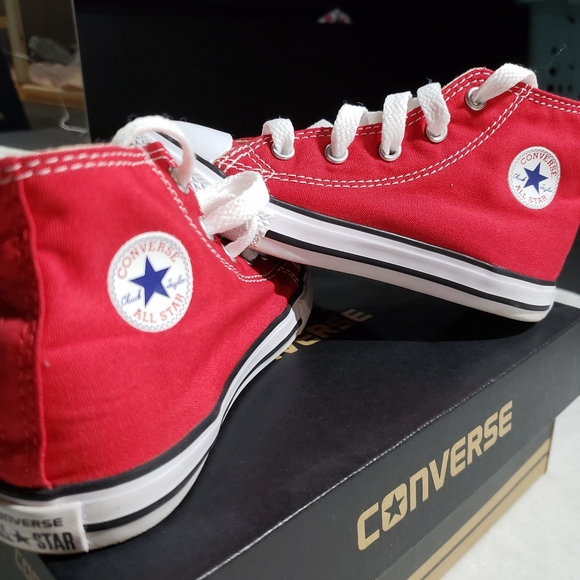 Converse Other - Converse Toddler Hightops Red
